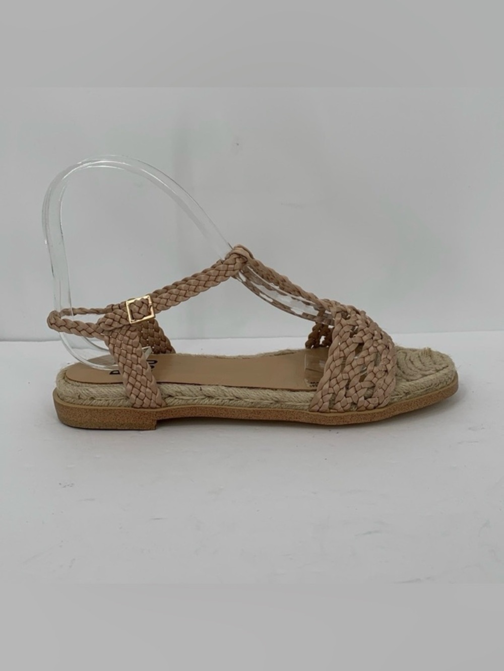 Bibi Lou Anthropologie coventry espadrille sandal t-strap shoe flat boho 36 6